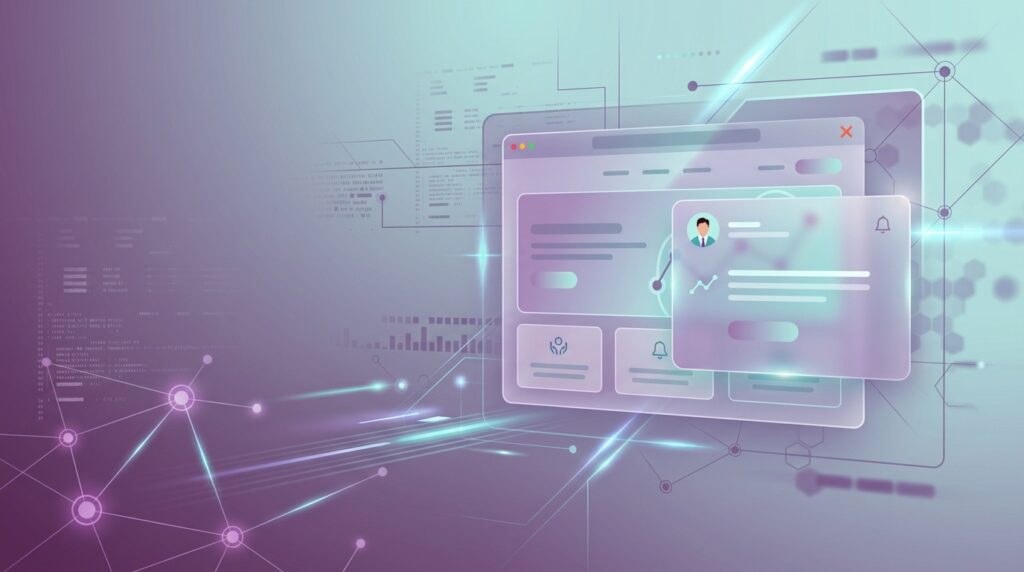 illustrative image that shows concept of web banners for a new CareCloud web overlays app
